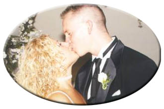 Wedding Kiss pic - August 11, 2001